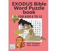 EXODUS Bible Word Puzzle for FOR KIDS 6 TO 12: Meet your Bible Buddies to assist you