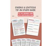 Exodus & Leviticus Chapter-by-Chapter Tip-In Bible Study Guide: Cut-Out Reference Cards with Chapter Reflections