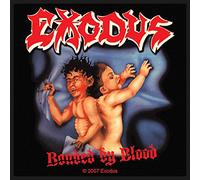 Exodus Patch Bonded By Blood Band Logo Nuovo Ufficiale Nero Size One Size