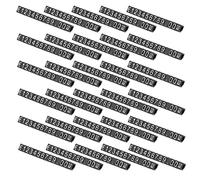 Exogio 30 set di mini cartellino dei prezzi, cubo di visualizzazione dei prezzi regolabile 3D, set di etichette dei prezzi, blocchi di prezzo di vendita per gioielli, orologio, prezzo, EUR