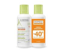 A-Derma Exomega Control Emollient Cream Pack 2 X 400 ml