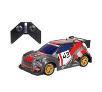 Exost - Auto Radiocomandata Rally XTR - Velocità 20 km/h - Scala 1:14 - Sterzo Dinamico - 2,4 GHz, Portata 25 m - Batteria Ricaricabile USB - Giocattolo RC Interno/Esterno per Bambini da 8 Anni