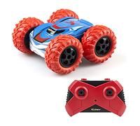 Exost Silverlit - Auto Fuoristrada 360 Cross Rosso - Guida a 360 gradi su 2 lati - Velocità: 12 km/h - Giocattolo per bambini a partire dai 5 anni - Confezione ecologica facile da aprire