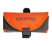 Exotac ToolRoll - Soluzione compatta per riporre attrezzi da fuoco, coltelli e utensili multiuso, con cinque tasche in rete elastica ad accesso rapido e chiusura con gancio e anello