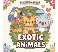 Exotic Animals: Color baby and mom animals from the wild
