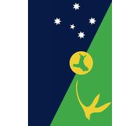 Exotic Christmas Island Flag Notebook for Writing and Travel Notes: Capture Your Interest in Christmas Island with This Unique Flag Journal