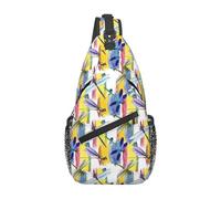 Exotic Dragonfly Wild Insect Pattern In A Watercolor Style Uomo Donna Borsello Tracolla Regolabile Crossbody Bag Antifurto Borsa Monospalla Per Campeggio Outdoor Sportiva Viaggio