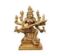 Exotic India Scultura in ottone Matangi Devi Murti Decima Dea Mahavidya simbolo della saggezza divina e del discorso per il tempio domestico