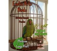 Exotic Pets Birds: 50 Medium Word Search Puzzles for Seniors & Adults (Large Print)