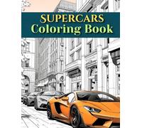 Exotic Supercars: A Luxury Coloring Experience for Enthusiasts