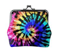 Exotic Tribe Tie Dye Style portafogli da donna, portamonete da donna, piccolo portafoglio da donna, adatto per le donne, elegante e personalizzato, nero, taglia unica, Art Deco, Nero , Taglia unica,