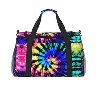 Exotic Tribe Tie Dye Style Travel Duffel Bag Weekend Bag Weekender Pernottamento Carry On Hand Bag Allenamento Sport Ospedale