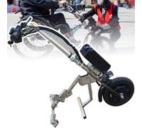 ExoticaBlend 500 W Testa di Trazione Elettrica per Sedia a Rotelle, Batteria da 16 Ah e 48 V, Autonomia 65 Km, Display LCD, dispositivi di Traino per Sedia a Rotelle da 20-26 Mm,A
