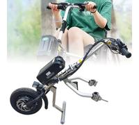 ExoticaBlend Accessorio per Handbike Elettrica - Kit di Conversione per Sedia a Rotelle da 500 W, Batteria al Litio da 48 V, Autonomia 65 Km, 3 velocità, Luce Anteriore,B