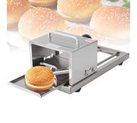 ExoticaBlend Affettatrice Professionale per Pane - Spessore Regolabile per Bagel e Panini, Design Compatto in Acciaio Inox con Lama di Ricambio Inclusa