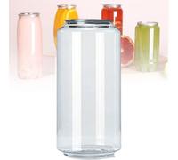 ExoticaBlend Confezione da 200 Bicchieri in Plastica Monouso con Coperchio in Alluminio - Bottiglie di Succo in Pet con Tappo a Tenuta Stagna, Compatibili con Macchine Sigillatrici 700ml