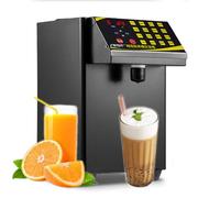 ExoticaBlend Distributore Automatico di Fruttosio, Distributore di Sciroppo Commerciale per Bubble Tea, Macchina per La distribuzione Quantitativa di Fruttosio con Misurino,Black