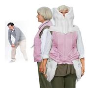 ExoticaBlend Giacca con Airbag per Gilet Anticaduta con Airbag per Anziani e Persone con Mobilità Ridotta, Giacca di Sicurezza con App per l'Assistenza agli Anziani,Pinkforfemale-XL