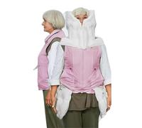 ExoticaBlend Gilet Anticaduta con Airbag, Tuta Protettiva Intelligente, a Scomparsa di 0,08 Secondi, per Persone Epilettiche o Non Vedenti,Pinkforfemale-3XL