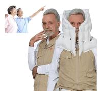 ExoticaBlend Gilet Anticaduta, Giacca con Airbag per Anziani, Abbigliamento Anticaduta Intelligente con App per Visualizzare i Dati di Allenamento per Uso Esterno per Epilettici,Khakiformale-M