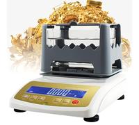ExoticaBlend Macchina per Test di Purezza dell'Oro, Densimetro per Metalli Preziosi, Tester di Autenticità di Oro, Argento, Palladio e Platino, Tester di Purezza dell'Oro MDJ-1200K