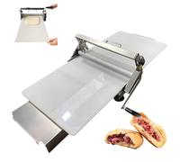 ExoticaBlend Sfogliatrice Pasticceria Manuale Pieghevole per Panetteria,Pizza,Croissant,Rullo per Pasta in Acciaio Inossidabile con Spessore Regolabile 0-25 Mm,per Commerciale E Domestico B