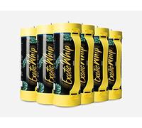 ExoticWhip 2000g N2O Cilindro monouso per Sifone Chantilly - Cilindro da 2000 g equivalente a 266 Capsule di N2O - Cilindro in Acciaio Inossidabile di Alta qualità 100% riciclabile (6 Pezzo)
