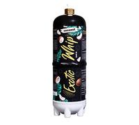 ExoticWhip Noce di Cocco 640 g N2O Cilindro USA e Getta per Dispenser di crema-640 g Cilindro equivalente a 80 Capsule di Panna, Cilindro in Acciaio Inox di Alta qualità riciclabile al 100% per Panna