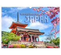 Exotische Bilderreise durch Japan (Wandkalender 2027 DIN A3 quer), CALVENDO Mona