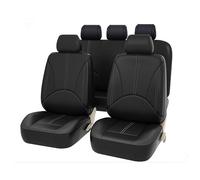 EXOTUF Coprisedili per Auto per MG ZS SUV ZS11 2017 2018 2019 2020 2021 2022 2023 2024 2025, Cuscino del Sedile Traspirante Antiscivolo Impermeabile in Piena Pelle,A