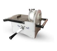 EXOTUF Legatrice Manuale per Salsicce da 0-45 mm Macchina per Legare Salsicce Manuale a Rotolo in Acciaio Inossidabile e Macchina per Nodi per Uso Domestico Commerciale