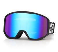 EXP VISION Occhiali da sci per uomo e donna, occhiali da snowboard, occhiali da neve OTG, 100% protezione UV, occhiali da sci per portatori di occhiali, anti-nebbia, snowboard, occhiali da sci