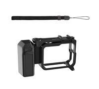 Expandable Camera Grip with Cold Shoe Mount Ergonomic Contouring Design for Camera Video Recording Shoot Handle Handle Grip