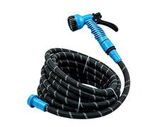 Expandable Garden Hose 7 Spray Modes Nozzle - 50ft Flexible Water Spray Hose, 15Meters Lightweight High Pressure Garden Water Hoses, Adjustable Nozzle Anti-Kink Flexible Pipe for Car Wash, Lawn, Patio
