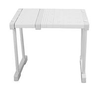 Expandable Shelf Stackable 121lb Load Bearing Storage Rack Closet Cabinet Cupboard Organizer (Length 27-38cm / 10.6-15in)