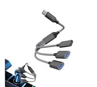 Expander Da 1 A 3-cavo Hub Multi-porto, Splitter Da 1ft Compatto | Cavo Adattatore 1 In 3 Out, Cavo Durevole Per L'estensione Della Sincronizzazione Di Ricarica E Una Soluzione Di Conn