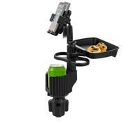 Expander per auto per auto - Montaggio di bevande regolabile, organizzatore di vassoio da viaggio | Piattaforma alimentare multifunzionale, stazione di bevande portatile per snack, telefoni cellulari,