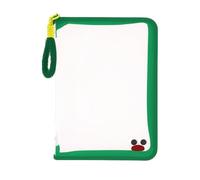 Expanding File Folder - Transparent Envelope Organizer, Document Wallet Storage, Sturdy Waterproof Build, Spacious Capacity Design | Button Closure Secure System, Lightweight Portable Accessory