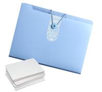Expanding File Organizer - 12 Pocket A4 Folder | Transparent, Multi-Layer, | Durable PP Material, 32.5x24.5cm Size, Clear Classification, Wear-Resistant, For Students, Office, Home & School Use