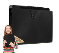 Expanding File Pockets, Portable Filing Folders, 13 Pocket Organizer, Paper Organization Solution, Labeling Filing System, Efficient Document Holder for Letter, Keep Your Papers in Order