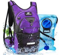 Expansea Zaino per Idratazione con Sacca d'Acqua 3L, materiale impermeabile e resistente all'usura, Adatto per gli sport all'aria aperta, corsa, ciclismo, escursionismo, alpinismo, sci