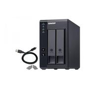 QNAP TR-002 contenitore di unità di archiviazione Box esterno HDD/SSD Nero 2.5/3.5"