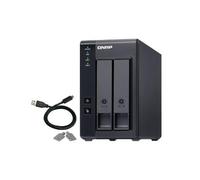 QNAP TR-002 contenitore di unità di archiviazione Box esterno HDD/SSD Nero 2.5/3.5"