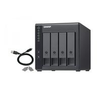 Expansion unit for nas tower qnap tr-004 x4hdd - usb 3.0 type-c hardware raid external enclosure