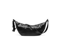 Expatrié Borsa a Spalla da Donna Nero - Alba - Elegante Borsa a Tracolla Croissant in Pelle Vegana - Idrorepellente