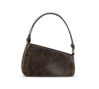 Expatrié Borsa a Tracolla da Donna Marrone - Georgia - Borsa a Spalla Asimmetrica in Pelle Vegana per il Giorno e la Notte - Borsa Y2K in Pelle Vintage Piccola - Tracolla Larga