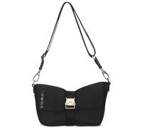 Expatrié Borsa a Tracolla da Donna Nera - Bobby - Borsa Piccola in Nylon - Borsetta con Fibbia in Metallo e Cerniera - Tracollina Piumino Elegante - Crossbody Puffer Bag - Idrorepellente