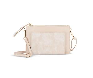 Expatrié Borsa a Tracolla Donna Beige - Isabelle - Pochette Elegante e Borsetta con Cinghia Rimovibile - Borse Clutch Piccola - Ideale per Matrimoni e Feste