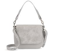 Expatrié Borsa a Tracolla Donna Grigio - Louise Large - Borsetta Grande e Elegante in Pelle Vegana - Ideale per Tutti i Giorni - Cinghia regolabile