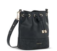 Expatrié Borsa a Tracolla Donna Piccola - Sarah Small - Elegante Borsetta in Pelle PU - Borse per Shopping e Lavoro - Borsa a Secchiello Crossbody con Cintura Regolabile e Rimovibile